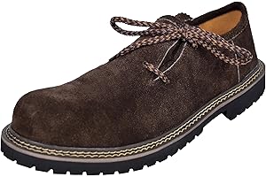 TR Martha Chaussures de costume traditionnel de qualité supérieure pour homme - Chaussures en cuir pour l'Oktoberfest