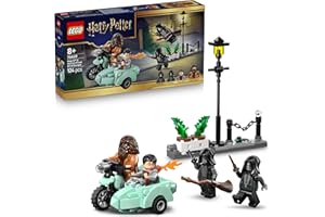 LEGO Harry Potter Hagrid and Harry's Privet Avenue Escape Building Kit for Children - Motor Toy with 4 Minifigures incl. 2 Death Eaters - Gift for Boys and Girls from 8 Years - 76459