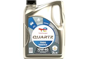 TotalEnergies Quartz 7000 essence 10W-40, Huile moteur, 2 litres