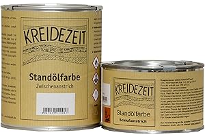 KIIPO Standölfarbe Zwischenanstrich Halbfett weiß 0,75 l