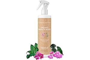 naukua 500ml Engrais Bio pour Orchidées - Revitalisation et Floraison Prolongée - 100% Naturel - Fertilisant et Stimulateur de Croissance - Orchidées d'Intérieur et Extérieur – Spray Prêt à l'emploi