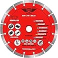 1 x TopsTools TTDS230 230mm (9 inch) x 10mm x 22.23mm Bore Segmented Diamond Angle Grinder Circular Saw Blade