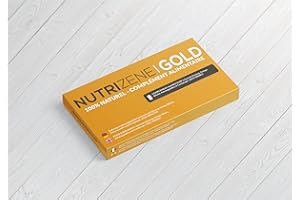 NUTRIZENE GOLD - Complément alimentaire améliorant les performances ultimes pour les hommes - Nouveau supplément sûr, efficace et 100% naturel - 12 Gélules