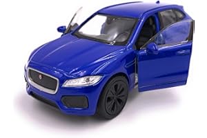 H-Customs Welly Jaguar F-Pace SUV Modello di Auto Licenza Scala 1:34 Colore Casuale