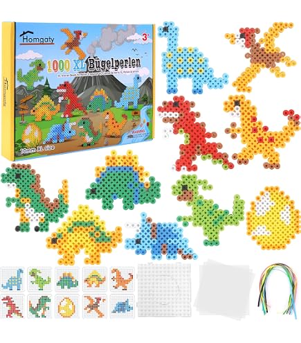 1200 Piezas Cuentas Para Planchar - 10 Mm, 12 Patrones De Coches, Kit Manualidades Para Niños Y Niñas