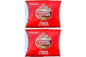 TUHIMO 8 x Imperial Leather Original Soap Bars Multipack 8 x 100g Luxury Rich & Creamy Ivory Bars from PZ Cussons