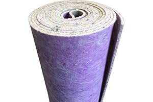 SIXNEA 12mm Thick PU Carpet Underlay - 15 Square Meter Rolls - UK Manufactured Quality Feel - Hard Wearing