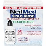 Neilmed Sinus Rinse Regular Kit - 1 Nasal Irrigator and 60 Sachets