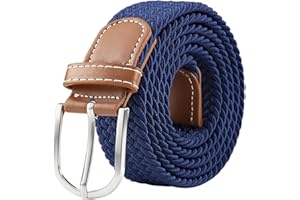 Yangbaga Ceinture Tissu Homme Sangle Extensible Ceinture Elastique Homme Idée Cadeau Homme pour Sports, Voyages