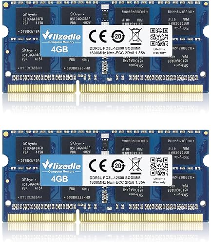 Kit RAM 4 Go Pour PC Portable - 2 X 2 Go DDR3 PC3-8500S 204 Broches SODIMM | Occasion Testé
