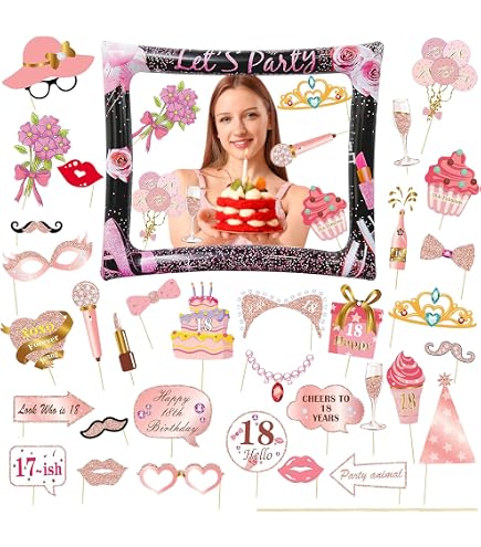 Photobooth - EVJF - Rose - Fuchsia - Kit pour enterrement de vie de jeune fille - Thème festif - Boutique Erotique Photobooth - EVJF - Rose - Fuchsia - Kit pour enterrement de vie de jeune fille - Thème festif - Boutique Erotique