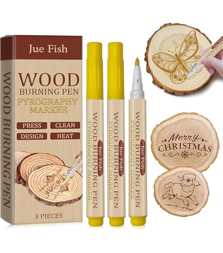 Wood Burn Paste Pen Kit, Wood Burning Kit, 4OZ Wooden Burning Gel, Double Sided Wood Burn Marker Kit For DIY Beautiful Wooden Burning In Minutes - View #2