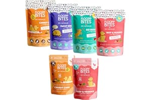 FLOOPP BITES 100% NATURALES FlooppBITES Snack Perro 100% Naturales - Chuches, Premios, Golosinas Perro - Mix Pack Galleta Crujiente con Bocaditos Masticables - Sabores Mixtos - Total 500gr
