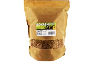 MOUTTA Bokashi 1kg, Acelerador/Activador Alta fermentación biológica EM-1® para compostador