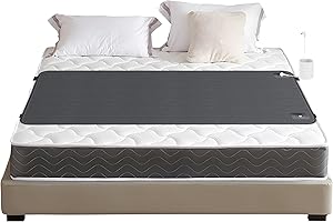 Kaoudt Grounding Mat - Earthing Mat UK for Sleep, Stress and Pain Relief, 68cm * 180cm Grounding Bed Sheet with Non-Slip Backing and Grounding Cord for Wellness, Premium Carbon-Infused Vegan Leather