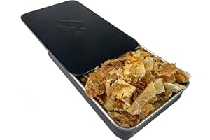 Maya Dust Tinder Tin | Forest Fundamentals™ Fire Starters | Natural Fatwood Shavings Tinder Tin | Bushcraft, Camping, Hiking