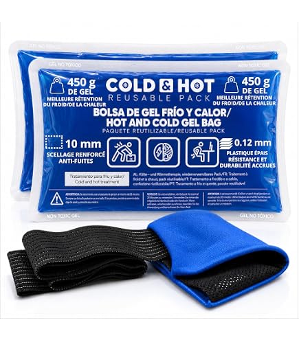 Système De Glaçage Compressif Zamst IW-1 – Cryothérapie Réglable, Application à Une Main