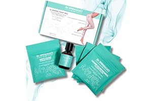 DR. DERMALUCI LAB Medias Leggings Reductoras Drenantes Salino Anticelulítico |Pantalón Impregnadas Vendas Kit |Sal Mar Muerto/Ortiga/Hiedra/Cafeína |4 Tratamientos+Aceite |Adelgazante |4 Pantalones Cartene+4 Tangas