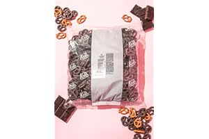 KoRo - Brezel al cioccolato fondente 1 kg - snack dolce e originale - confezione convenienza - idea regalo