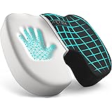 FORTEM Cuscino Sedia Ufficio, Cuscino per Sedie, Cuscino Auto, Cuscino Ortopedico Coccige, Cuscino Memory Foam per Sedia da S