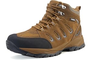 EARLDE Herren Wanderstiefel Wasserdicht Schuhe Wanderschuhe Leicht Trekkingschuhe Outdoorschuhe