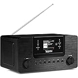 Technisat 0000/3953 Radio Internetowe DAB+, Czarny, 21.7 x 29.1 x 14.5 cm