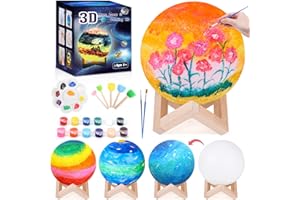 CELECSTAN Arts and Crafts Kits for Kids, Girls Toys Age 5 6 7 8 9 10 Year Old Girl Gifts Age 9 10 11 12 Teenage Kids Craft Kits Gifts for 5-6-8-10 Year Olds Girls Boys Night Light Birthday Presents Art Set