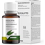 J.Armor Olio Essenziale Di Eucalipto 10 ml | Oli Essenziali Naturali Puri | Oli Essenziali Naturali Integratore Alimentare | 