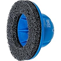 KS Tools Ersatzscheiben-Satz Für Radnabenschleifer - 10-teiliges Set Ø 60 X 22 Mm