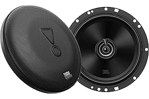 JBL Stage2 Haut Parleur Voiture Coaxiaux 165mm (6.5") de Harman Kardon Enceinte Auto Audio Premium Système Sonore High Performance 60W RMS 480W Max Car HiFi - Paire