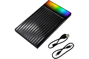 STARLA Przenośny zewnętrzny dysk twardy 320 GB, szybkie przechowywanie danych USB 3.0, kompatybilny z Xbox i PC, PS4 i PS5, trwały dysk twardy do tworzenia kopii zapasowych plików w podróży