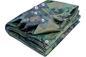 WERKA PRO Bâche Camouflage 130g/m2 3x4m