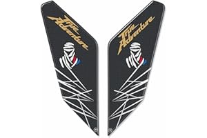 ‎LABELBIKE labelbike - 3D-Gel-Harz-Aufkleber Kotflügelschutz für Motorrad, kompatibel mit Honda Africa Twin 1000 2016-2019