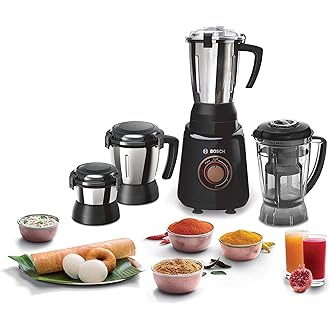 Bosch Bold 750Watt Mixer Grinder, Black