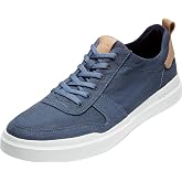 Cole Haan GP RLY Canvs CRT SNK:Stormcloud Canvas, Men's Trainers