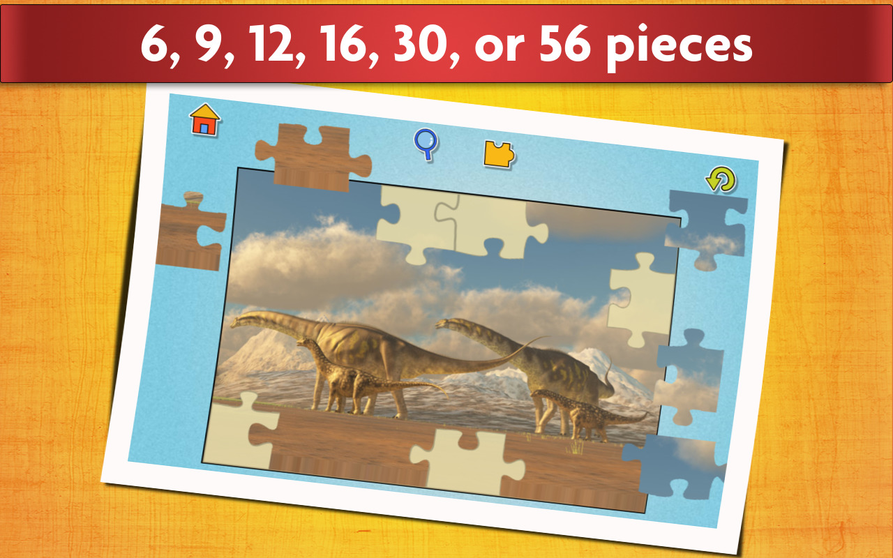 Dinosaur Jigsaw Puzzles for Kids Free Trial Edition Fun and