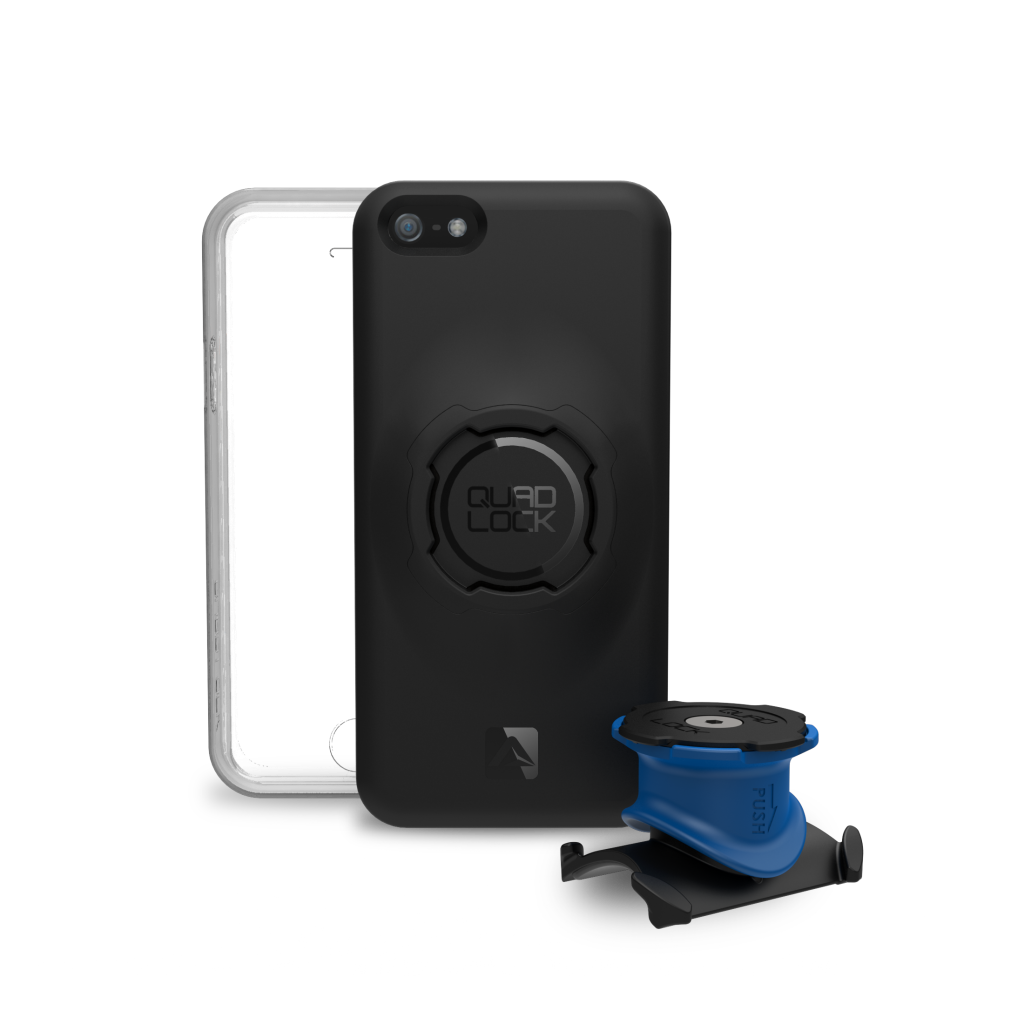 Quad Lock Kit de Support V&eacute;lo Universel Noir/Bleu: Sports