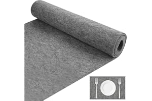 GUDQVOZIHG Feltro in feltro, per lavori fai da te, 3 mm di spessore, in feltro di poliestere, per progetti di cucito fai da te, decorazioni artigianali, 150 x 40 x 0,3 cm (grigio)