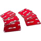 Neutrade GoPro 3M Sticky Pads Double Sided Adhesive for curved gopro helmet mounts Spare Replacement set for GoPro and SJCAM 