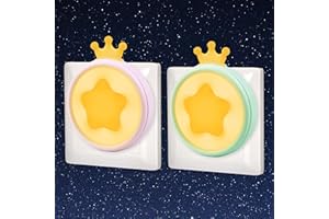 ANNMORE Luce Notturna Neonato da Presa, Lampada da Notte Corona Decorazioni Camera da Letto Bambina, Neonato Accessori Utili, Illuminazione per Allattamento, 2 Pezzi