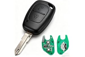 VAILIKEY Replacement 2 Buttons 433MHZ Remote Car Key Fob Fit For Renault Traffic/Master Kangoo Vauxhall Vivaro/Movano Nissan Primastar/Interstar PCF7946 Chip + NE73 Blade