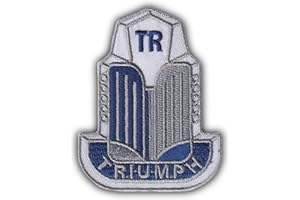 FROM HAWAII WITH LOVE A019 - Ecusson Patch Brodé Thermocollant - 6 cm x 7,5 cm - Automobile Uk Royaume-Uni Rétro Vintage Combinaison Pilote