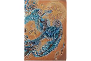 PAPERBLANKS Skybird (Birds of Happiness) Midi Lined Hardback Journal (Elastic Band Closure)