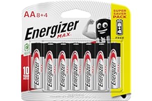 Energizer Max Alkaline AA Batteries promo pack (Pack of 12)