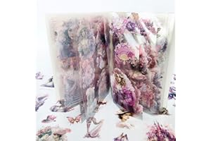 ARPAPER 120Pz/20 Fogli Vintage Adesivi Scrapbooking Stickers，Aesthetic Adesivi Scrapbooking Accessori Decorativi per Junk Journal Adesivi,Notebook,Diario, Laptop,Bullet Journal Fai da Te