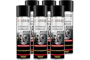 VE-INDUSTRIES Bremsenreiniger 500ml 360° Power-Strahltechnik Teilereiniger Entfetter Sprühdose Acetonfrei Spraydose (6)