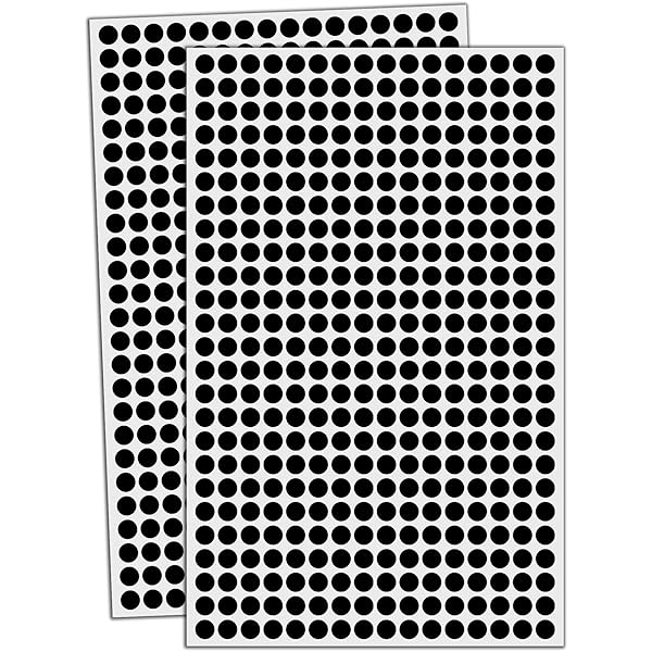 Etichette Autoadesive Blick A Pois Colorati - 940 Pezzi, Per Organizzazione Casa E Ufficio - Foto 4