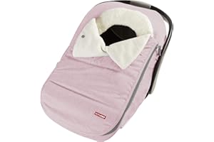 Skip Hop Zimowy pokrowiec na siedzenie samochodowe: ultramiękki polar, różowy wrzos
