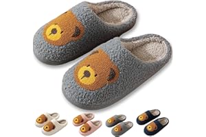 MUMIK Ciabatte Pelose da Donna Uomo Invernali Interne Ciabatte Casa Morbida Autunno Inverno Memoria Schiuma Pantofole Interno Esterno