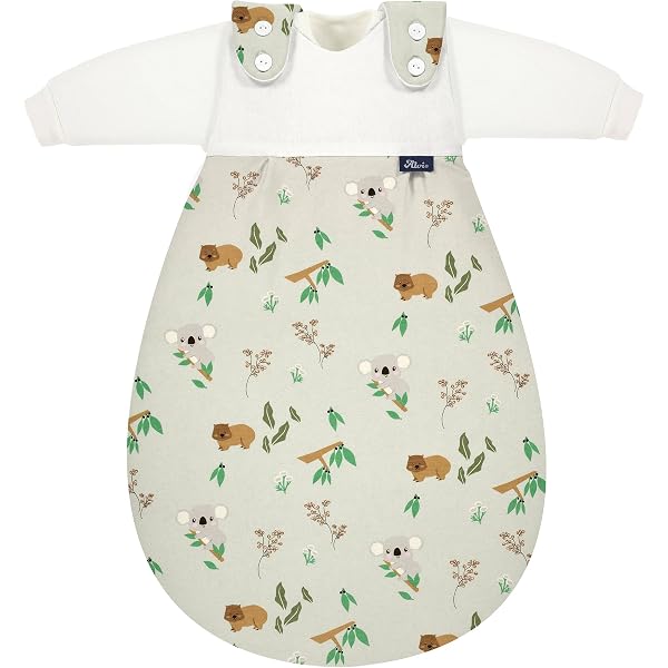 Alvi Baby Mäxchen Schlafsack – Mitwachsend, Ohne Ärmel, Für Jungen & Mädchen Ab 0 Monate